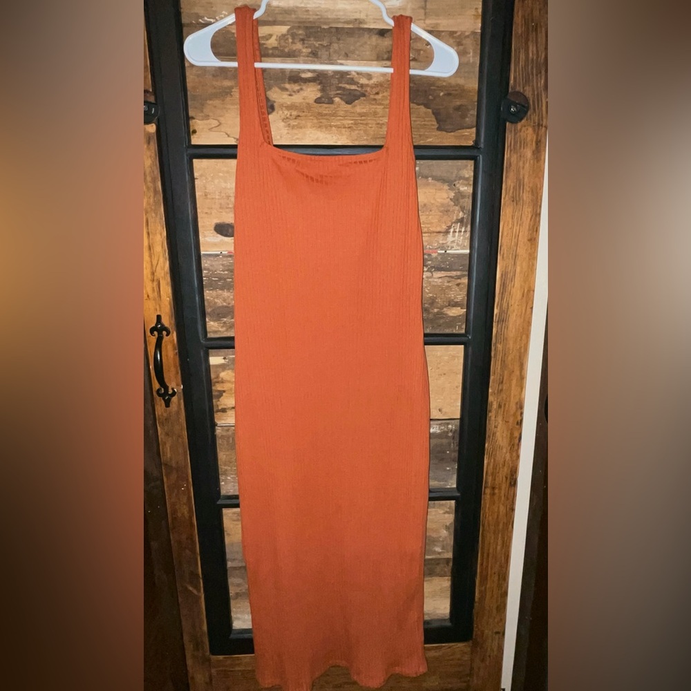 Wild Fable Orange Rust Color Dress
